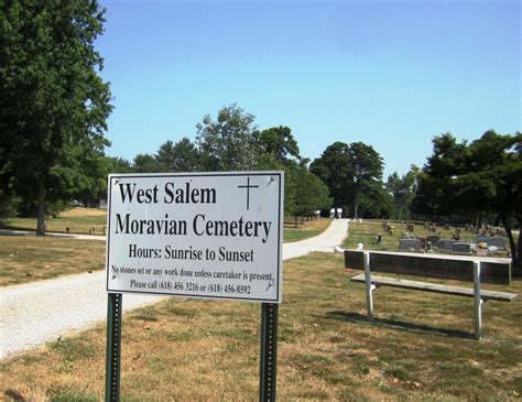 Moravian Cemetery in West Salem, Illinois - Find a Grave Cemetery