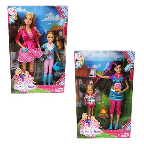 Barbie and Her Sisters in a Pony Tale Doll 2-Pack Case