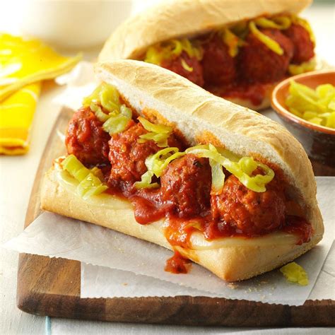 Slow-Cooker Meatball Sandwiches Recipe: How to Make It | Taste of Home