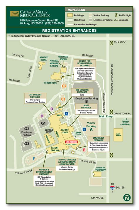 Campus Map | Catawba Valley Health Services