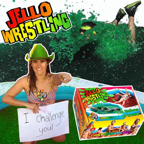 JELLO WRESTLING PACKAGE! Just Add Water 100 Gallon of Jelly for pool ...