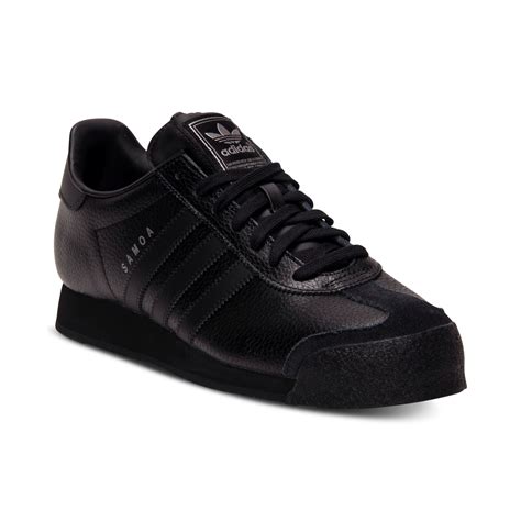 Adidas Samoa Casual Sneakers in Black for Men | Lyst