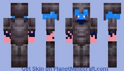 Netherite armor Minecraft Skin