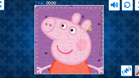 Peppa Pig Nursery Rhymes Jigsaw Puzzle Game App for Kids and Toddlers - YouTube