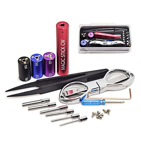 Aliexpress.com : Buy Magic Stick CW Coiling Kit 6 in 1 Coil Jig Coiler Heating Wire Winding Wick ...