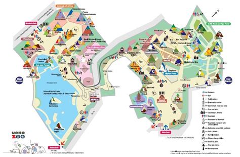 Tokyo Ueno Zoo Map Guide Maps Online Tokyo Ueno Zoo Map Zoo Map ...