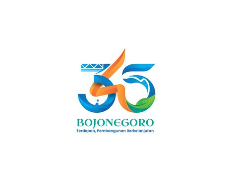 2nd place in Bojonegoro Anniversary logo design 345 :: Behance