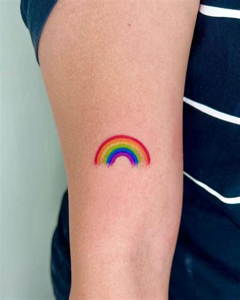 11+ Small Rainbow Tattoo Ideas That Will Blow Your Mind!