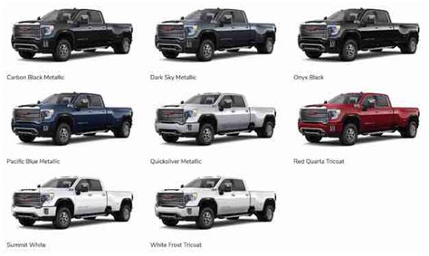 2024 Gmc Sierra 1500 Paint Colors