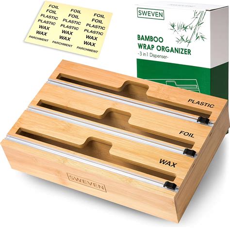 Plastic Wrap Organizer for drawer | Saran Wrap, Aluminum Foil, Wax ...