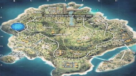 Free Fire Maps: Top Five Free Fire Drop Locations On Map For Loot