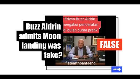 Astronaut Buzz Aldrin did not admit Moon landing was 'prank' | Fact Check