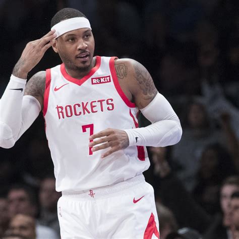 Carmelo Anthony Traded to Bulls from Rockets; Likely to Be Released | News, Scores, Highlights ...