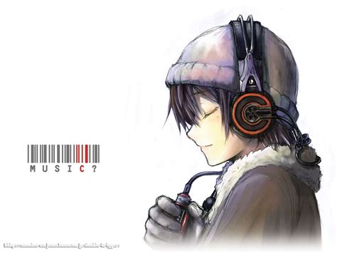 headphones, Music, Anime, Simple, Background Wallpapers HD / Desktop and Mobile Backgrounds