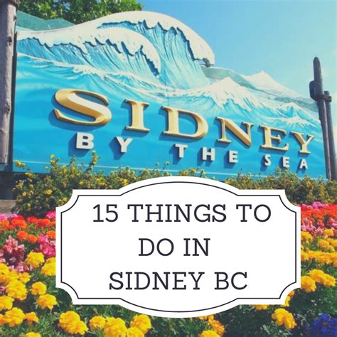 15 Things to Do in Sidney BC - Van Isle Marina