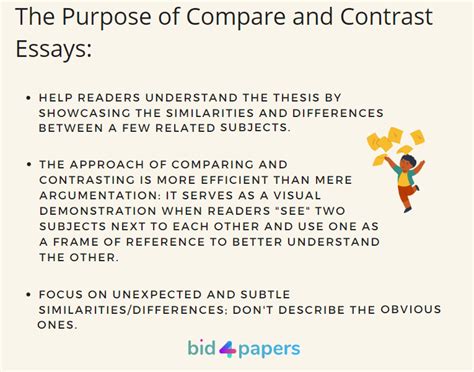 How to Write a Compare and Contrast Essay | Bid4Papers