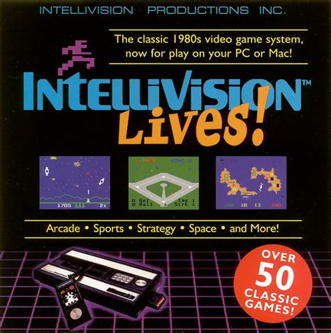 Intellivision Lives! (1998) Windows box cover art - MobyGames