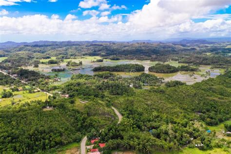 Chocolate Hills, Philippines, Bohol Island. Aerial View from the Drone ...