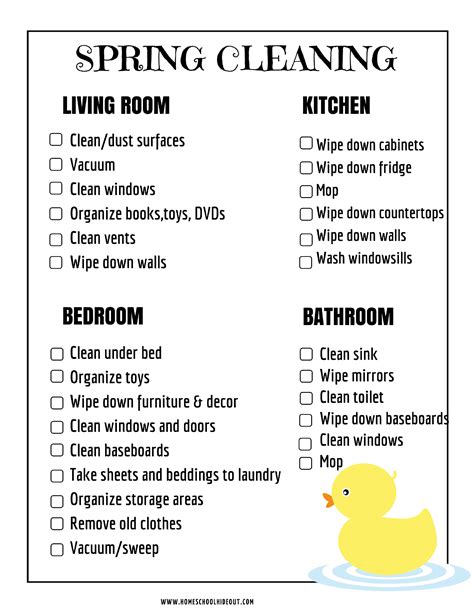 Kids Room Cleaning Checklist : Bedroom Cleaning Checklist Help Kids Know Expectations For This ...