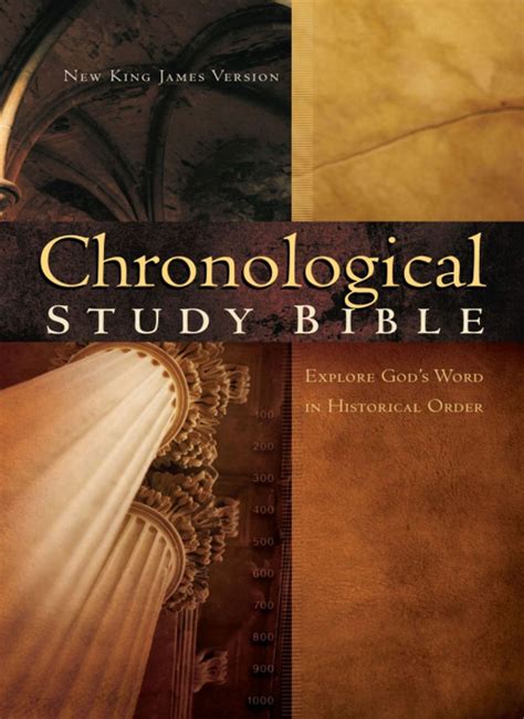 NKJV The Chronological Study Bible eBook (eBook) | Chronological study ...