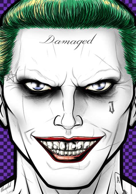 Jared Leto Joker by Thuddleston on DeviantArt