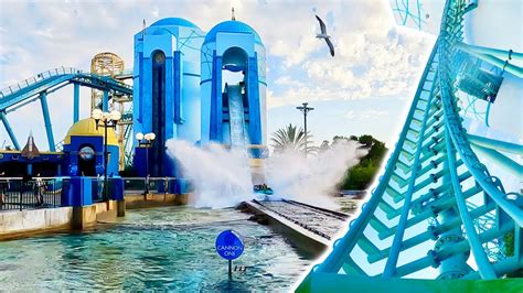 Journey to Atlantis POV Full Ride Front Seat | SeaWorld San Diego - YouTube