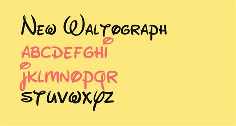 New Waltograph free Font - What Font Is