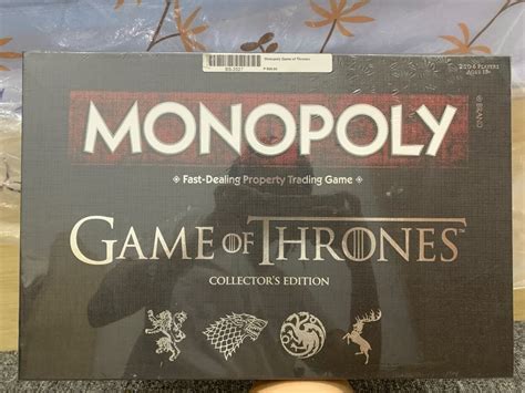 Game of Thrones Monopoly, Hobbies & Toys, Toys & Games on Carousell