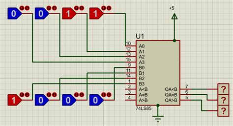 3 bit magnitude comparator circuit diagram - Wiring View and Schematics ...