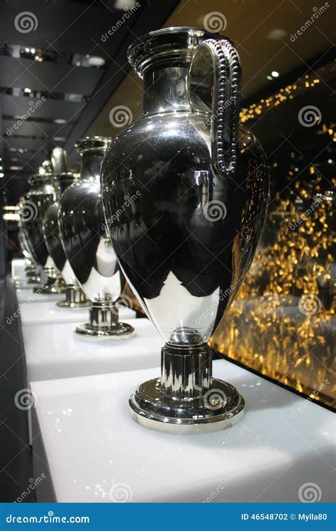 Champions League Trophies stock photo. Image of biggest - 46548702