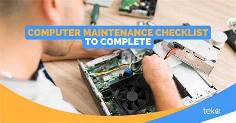 Computer Maintenance Checklist to Complete - Tips by Teko.ph