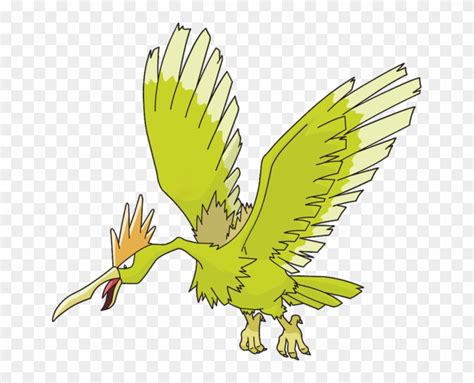 View 022 Fearow Shiny , - Pokemon Fearow, HD Png Download - 655x599(#4296737) - PngFind