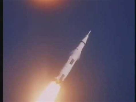 NASA TV footage of the launch of Apollo 8 the first manned launch of the Saturn V rocket - YouTube