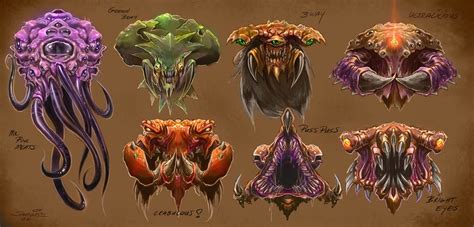 Starcraft 2 Zerg concept art | Starcraft 2 Zerg concept art | Flickr