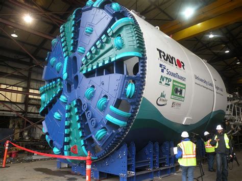 Tunnel Boring Machine - sound transit.JPG (1600×1200) | Tunnel boring ...