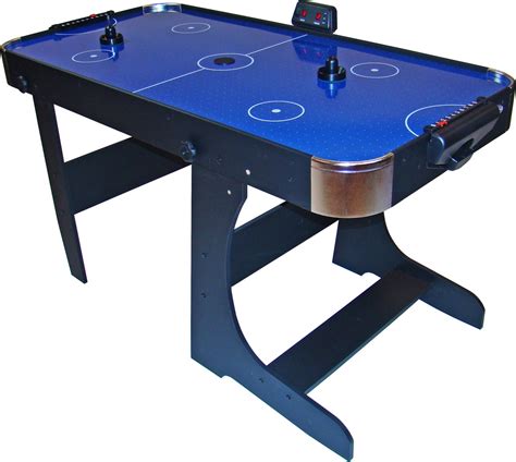 Foldable 5 Foot Air Hockey Table Air Hockey with Folding Legs Pucks ...