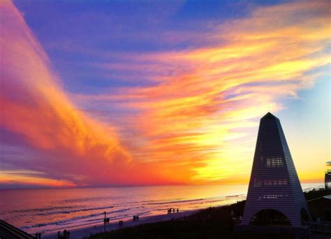 30a Spectacular Seaside Sunset