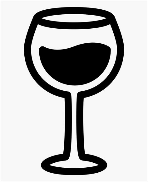 Red Wine Glass - Wine Glass Svg Free, HD Png Download - kindpng