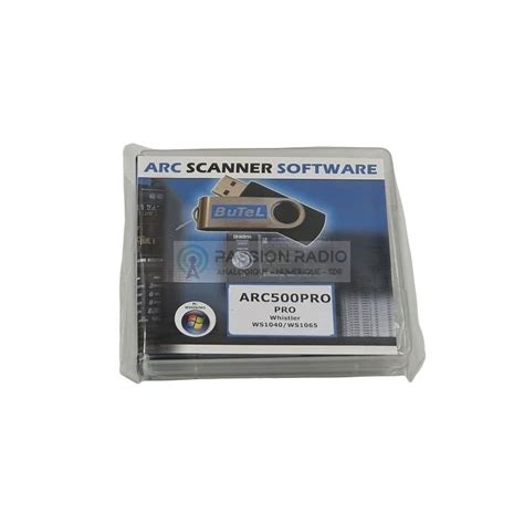 Butel ARC-XT PRO & BASIC software for Whistler WS1040 WS1065 scanner