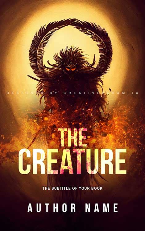 The creature Premade book cover