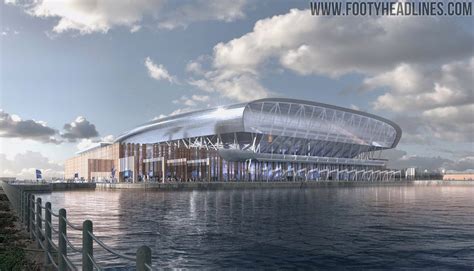 Everton Reveals Final New Stadium Design - Footy Headlines