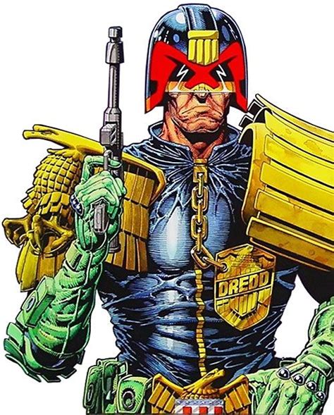 Judge Dredd - 2000 AD comics - Character profile | Judge dredd comic ...