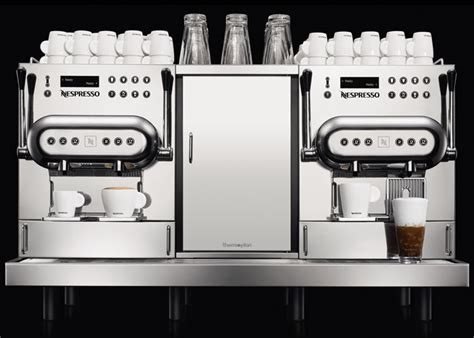 Combined coffee machine - AGUILA - NESPRESSO - automatic / 2-group / for office