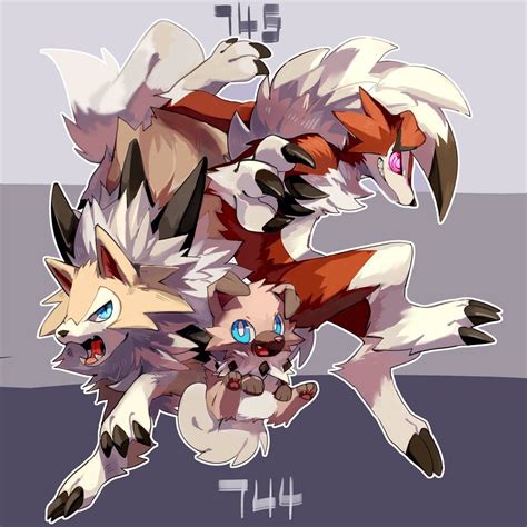 Lycanroc Evolution & Form | Pokemon kunst, Pokemon bilder, Alle pokemon