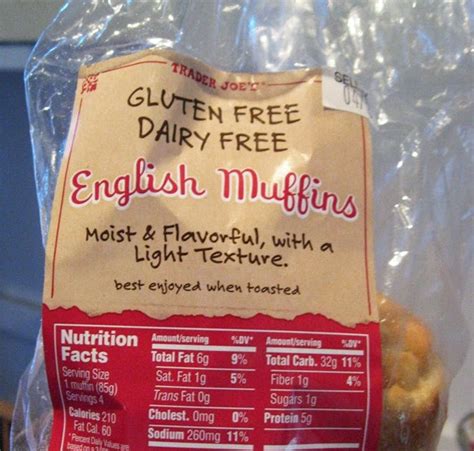 Sorry, I can't eat that.: Trader Joe's GF/DF English Muffins