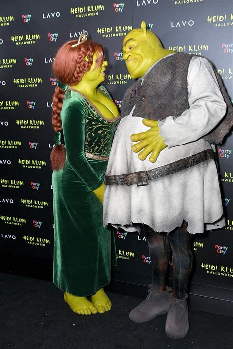 Heidi Klum Shrek Halloween Costume 2018 | POPSUGAR Celebrity Photo 21