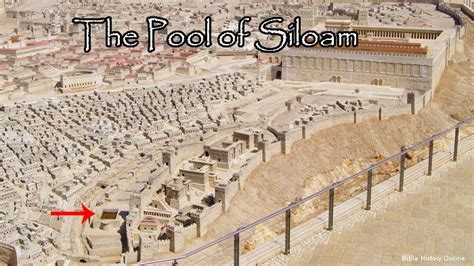 Pool of Siloam | The Pool of Siloam - First Century Jerusalem - Bible History Online | Jerusalem ...