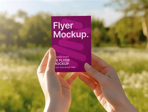 Flyer Mockup Templates And Items — Mockup Zone