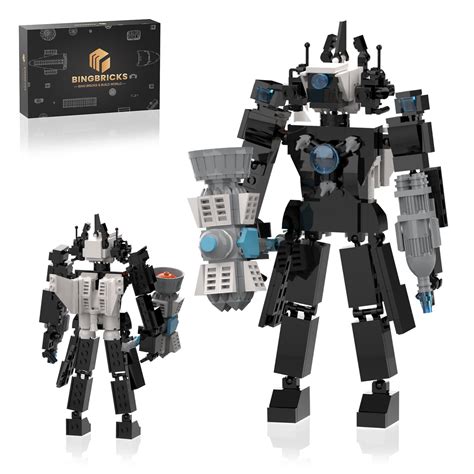 Buy Cameraman Skibidi Building Blocks and Figure Toys - Upgraded Titan ...