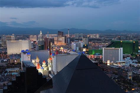 Buildings At Las Vegas Strip Viewed Photograph by Dreampictures | Pixels